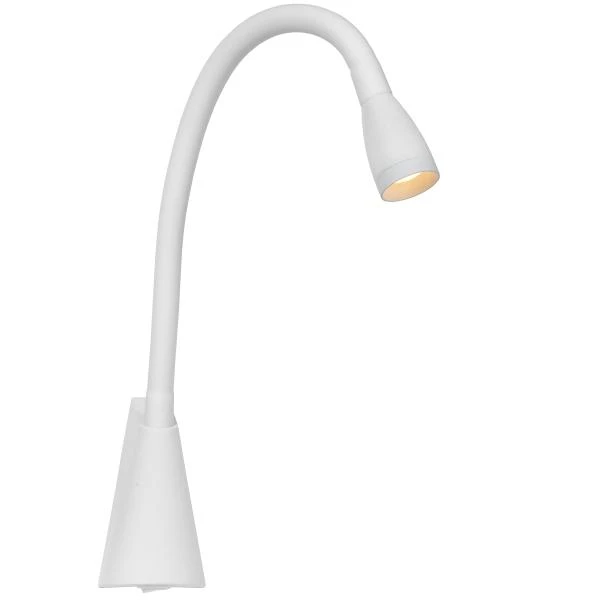 Lucide GALEN-LED - Bedside lamp / Wall light - LED - 1x3W 3000K - White - detail 2